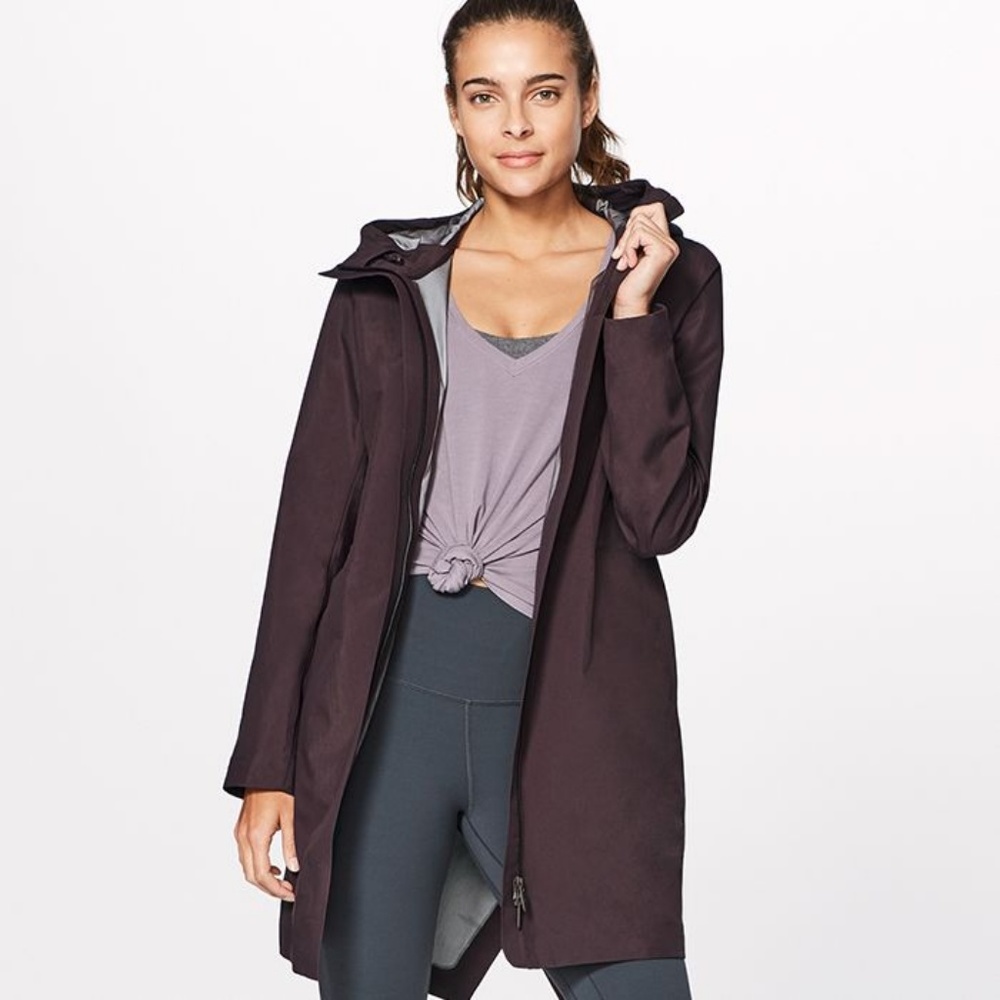 lululemon Rain Haven Jacket, "PELT" color